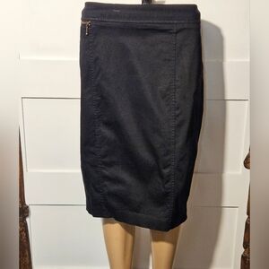 Mossimo Women's Black Knee-Length Skirt